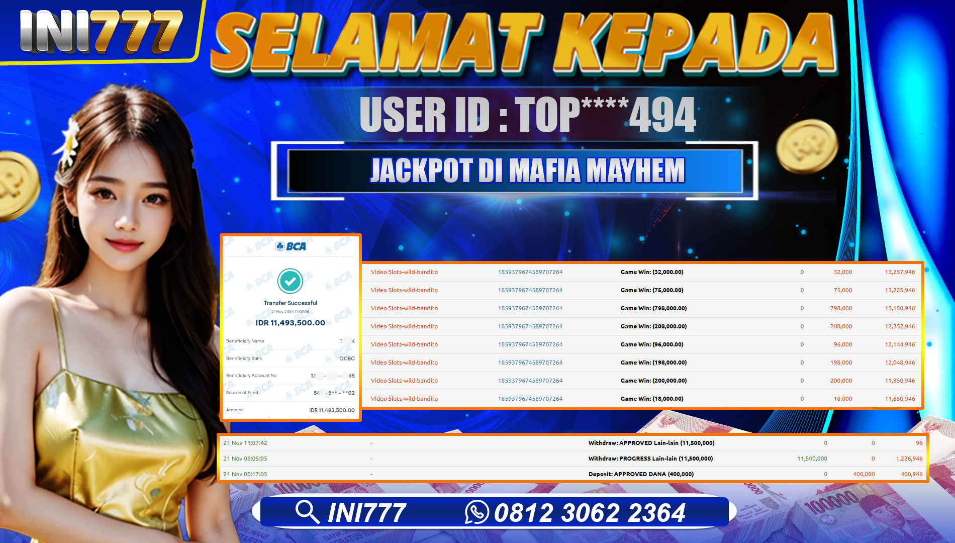 INI777 di Mafia Mayhem RP.11.493.500 LUNAS
